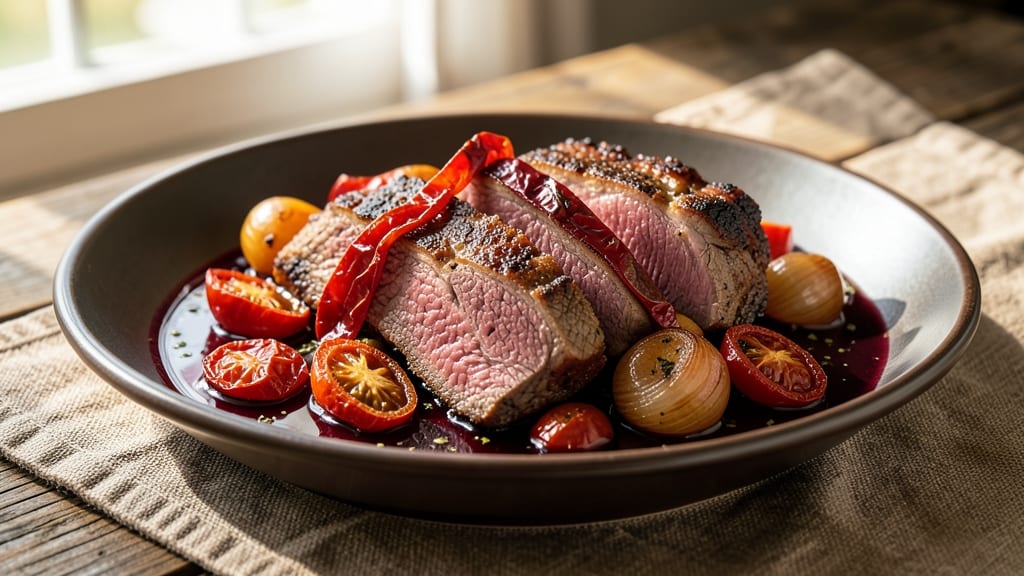 Beef and Sun-Dried Tomatoes Recipe: Umami-Rich Stew With Caramelized Fond Magic