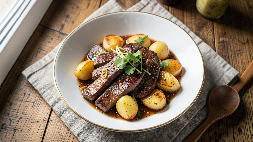 Beef and Potato Chinese Recipe: Wok-Fired Crunch Meets Silky Soy-Ginger Depth