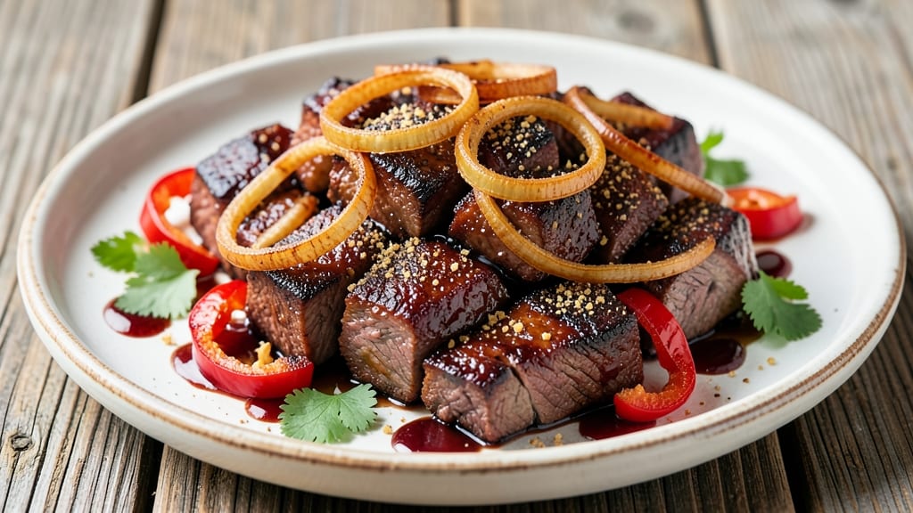 BBQ Beef Cups Recipe: Smoky-Spiced Bites with Caramelized Fond Magic