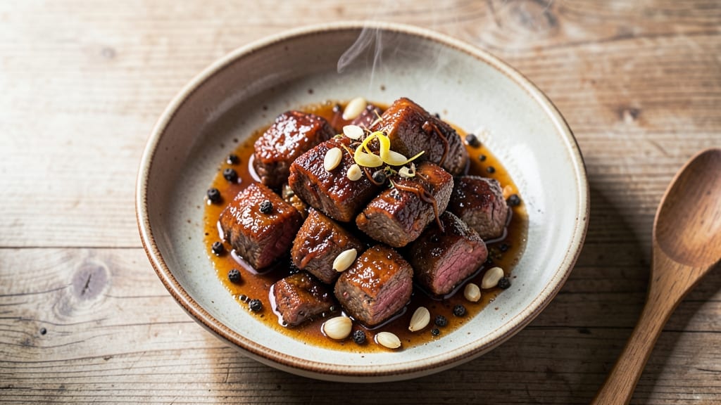 Beef Agujas Recipe: Spiced Skewers With Charred Crust and Sweet Tomato Glaze