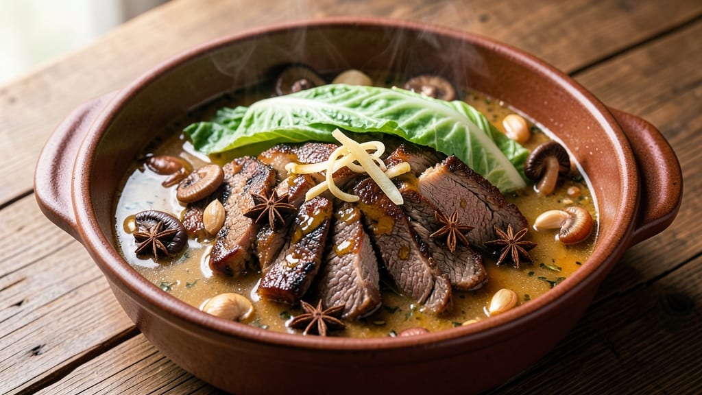 Beef and Cabbage Hot Pot Recipe: Deep-Savory Broth That Simmers to Richness