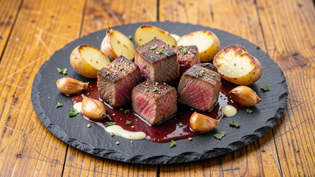 Angus Beef Cubes Recipe: Skillet-Sear Crisp With Caramelized Fond Gold
