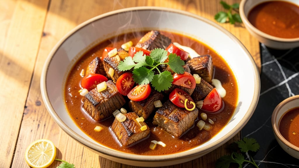 Beef and Tomato Curry Recipe: Deep-Spiced Simmer With Tender Beef Threads