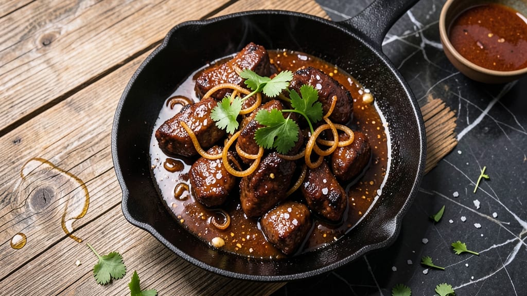Barbecue Beef Tips Recipe: Smoky-Sweet Crunch in One Pan