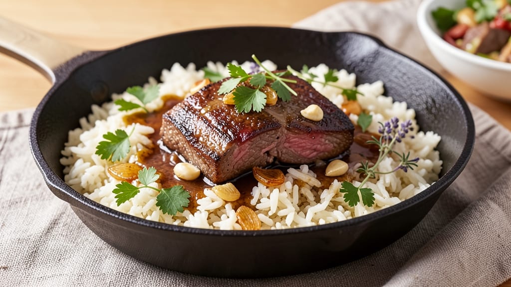 Beef Baked Rice Recipe: Savory Beef and Herbed Rice Bake