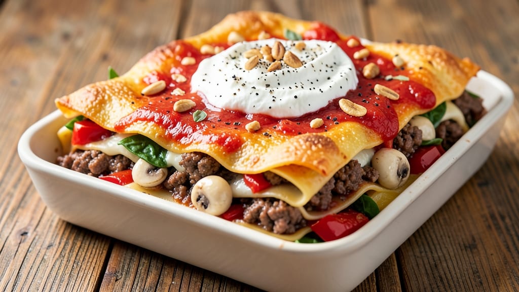 Beef and Veg Lasagna Recipe: Layered Richness With Mushroom Umami Depth