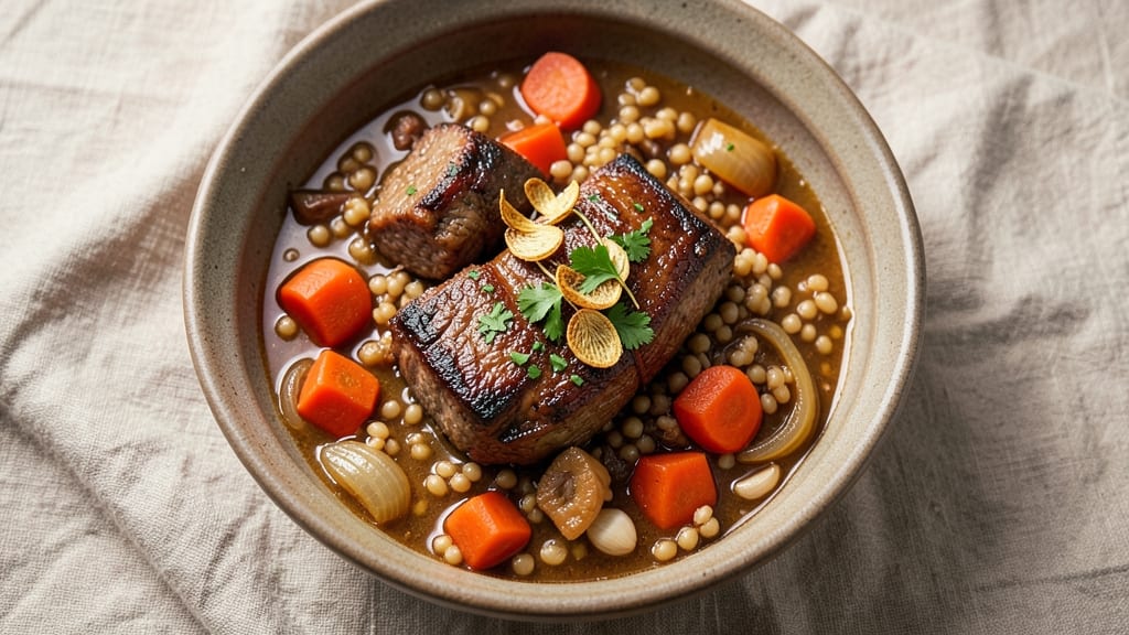 Beef and Barley Stew Recipe: Stove-Top Simmer to Rich, Deep Flavor