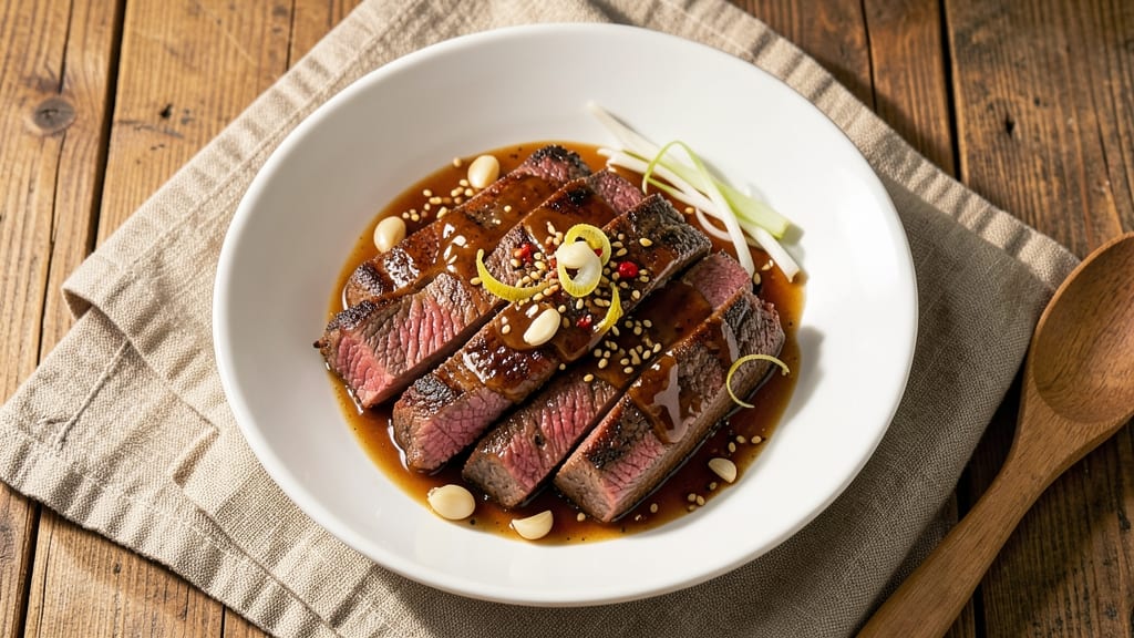 Beef 65 Recipe: Crispy Bark and Juicy Pink Hearts in One Pan