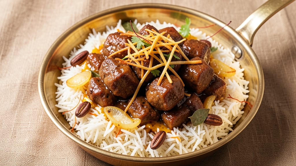 Bangladeshi Beef Biryani Recipe: Fragrant Saffron Rice with Spiced Meat Layers