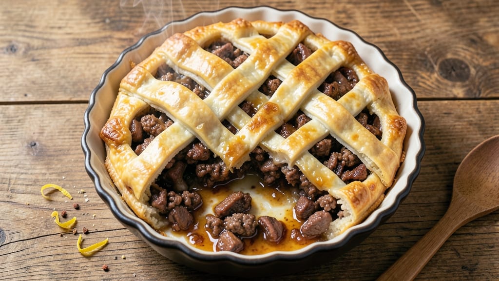 Beef and Pork Meat Pies Recipe: Flaky Crust, Savory Filling, One-Bite Wonder
