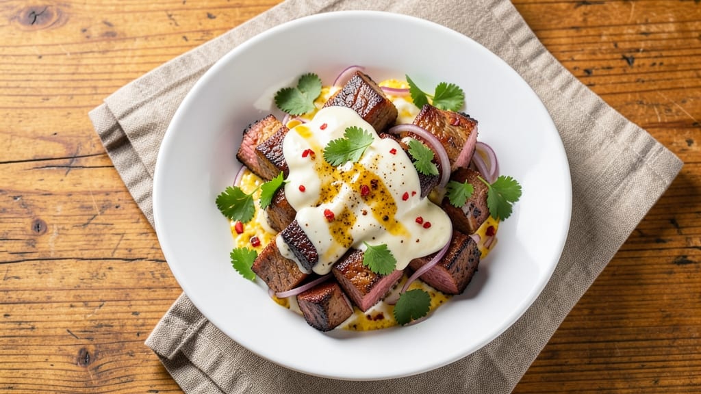 Beef Akni Recipe: Crispy Tortilla Layers With Spiced Beef Bites
