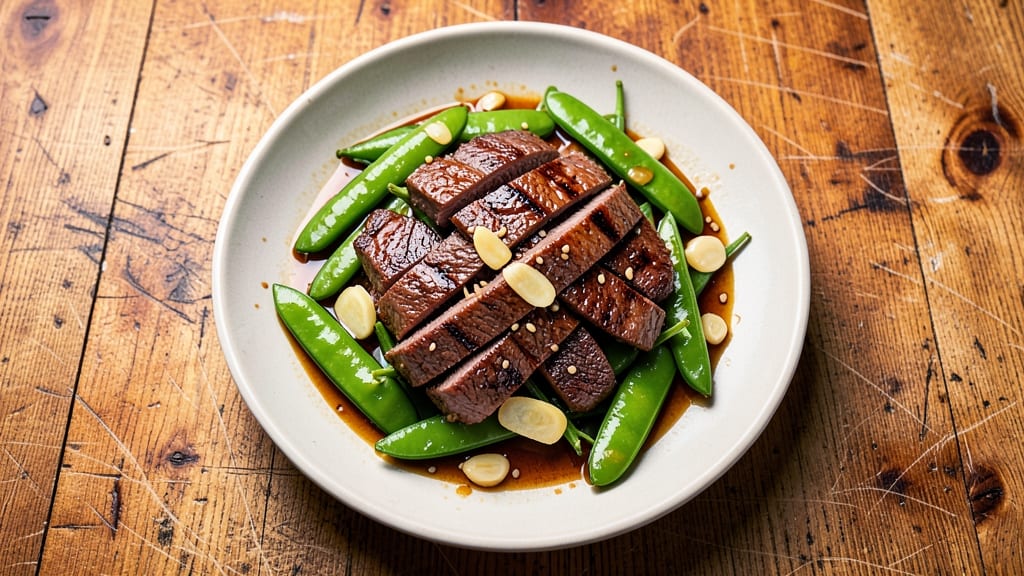 Beef and Pea Pods Stir Fry Recipe: Crisp-Tender Bites with Bright Soy-Ginger Zing