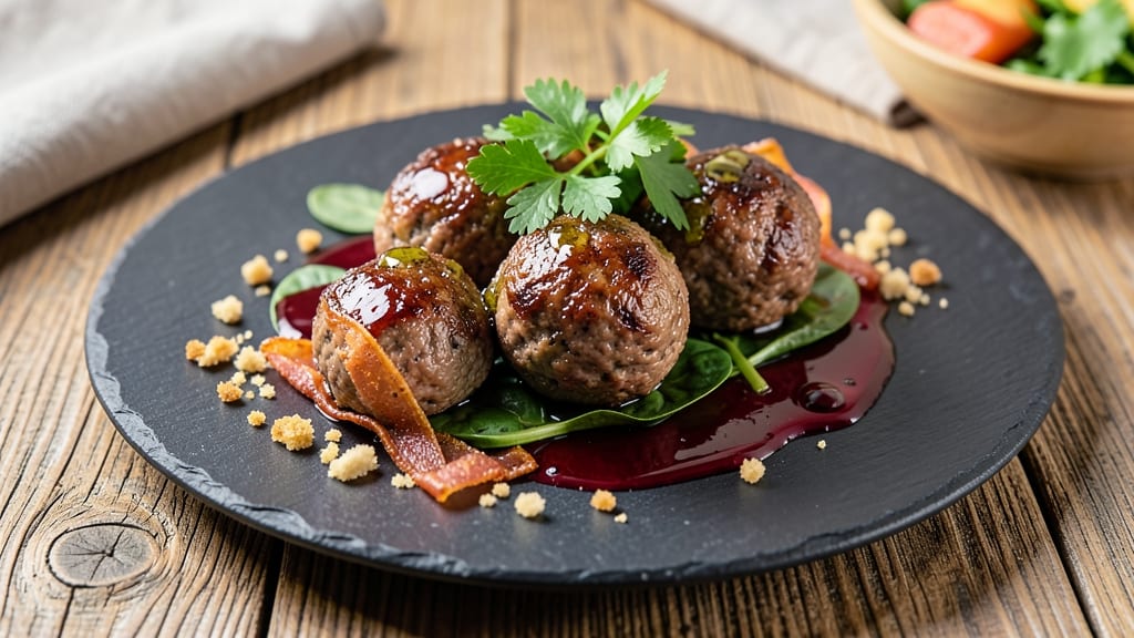Beef and Veal Meatballs Recipe: Rich Umami Bites in Creamy Tomato Sauce