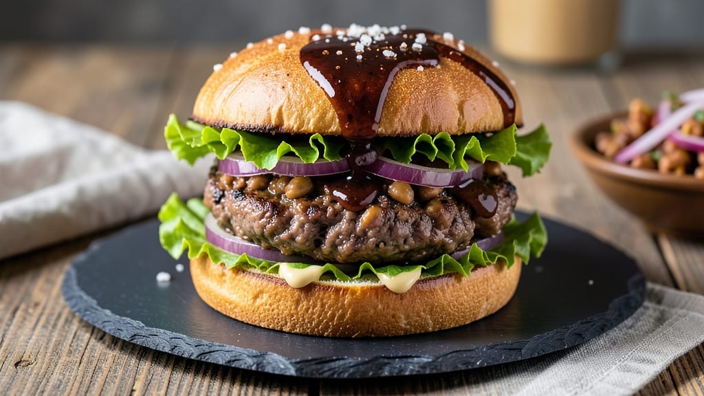 Beef and Lentil Burgers Recipe: Hearty Plant-Powered Patties With Umami Depth