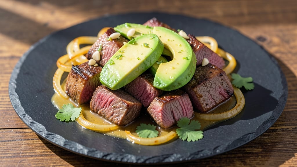 Beef Avocado Soup Recipe: Creamy Avocado Blend With Smoky Beef Chunks