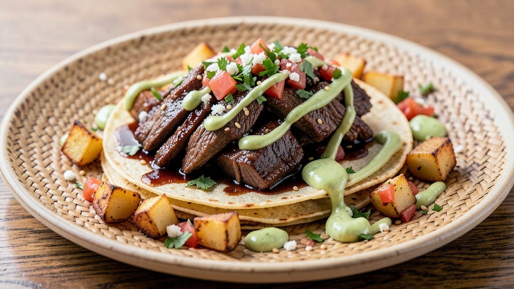 Beef and Potato Tacos Recipe: Crispy Tortillas With Hearty Meat-Filled Bites