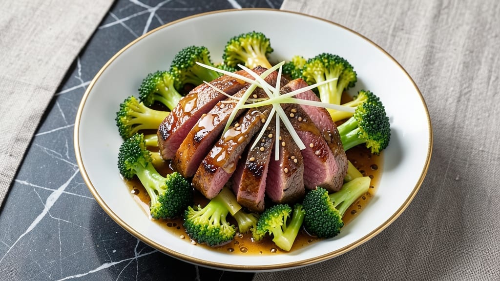 Beef and Broccoli Recipe No Ginger: Soy-Braised Crunch With Silky Sauce