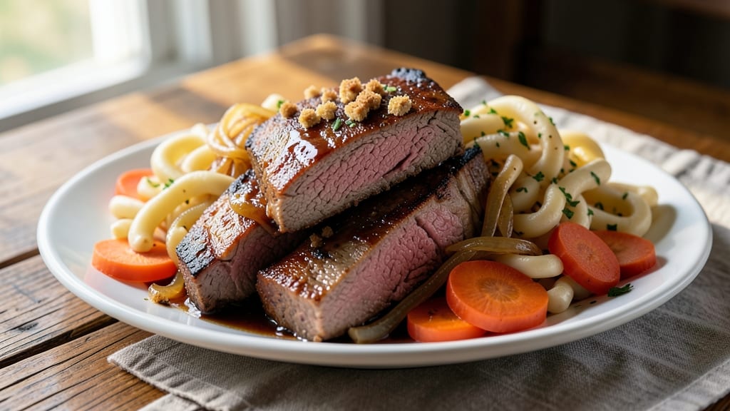 Beef and Spaetzle Recipe: German-Style Homestyle Dinner in One Pot