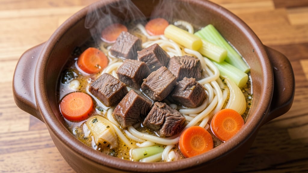 Beef and Noodle Soup Crock Pot Recipe: Slow-Simmered Richness With Tender Beef Threads