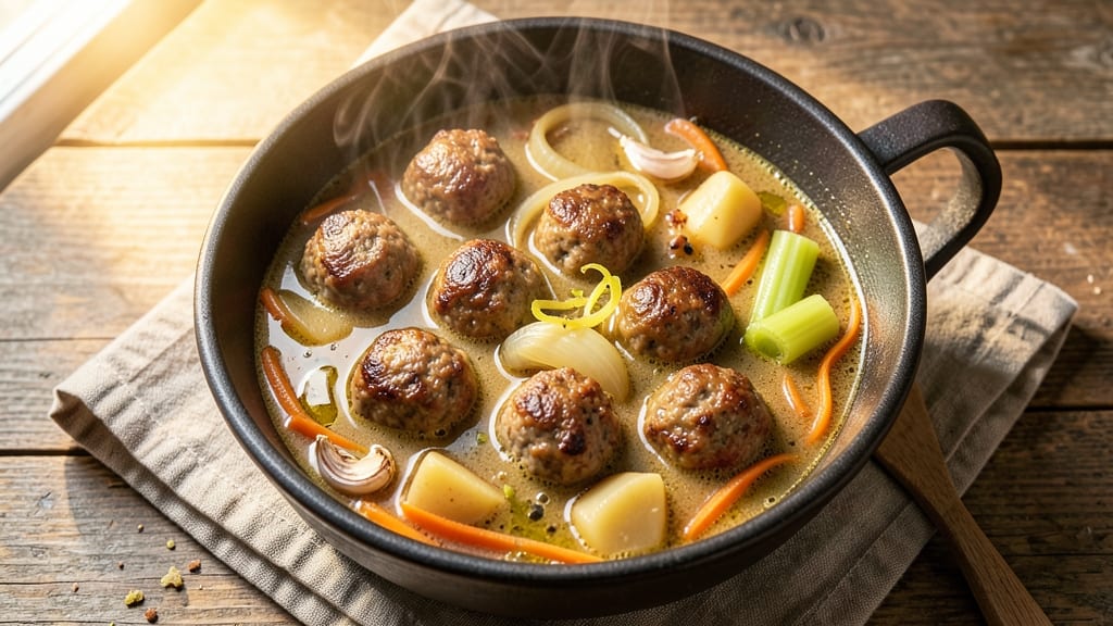 Ball Vegetable Beef Soup Recipe: Hearty One-Pot Winter Nourishment