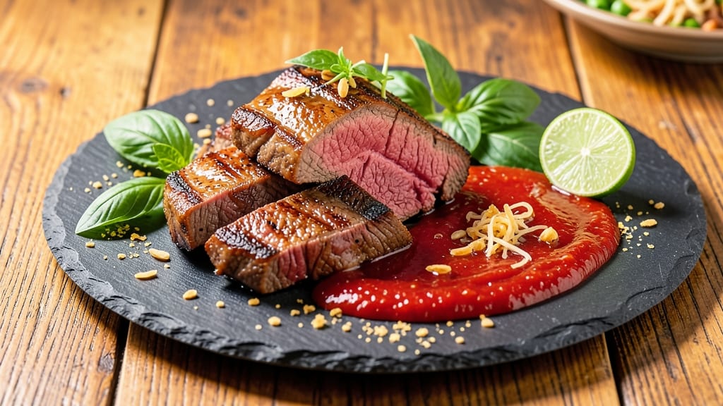 Authentic Beef Lok Lak Recipe: Singapore-Style Sliced Crispy with Tangy Lime Dressing