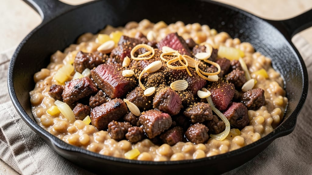 Beef and Refried Bean Taco Filling Recipe: Smoky-Spiced Heartiness in One Bowl