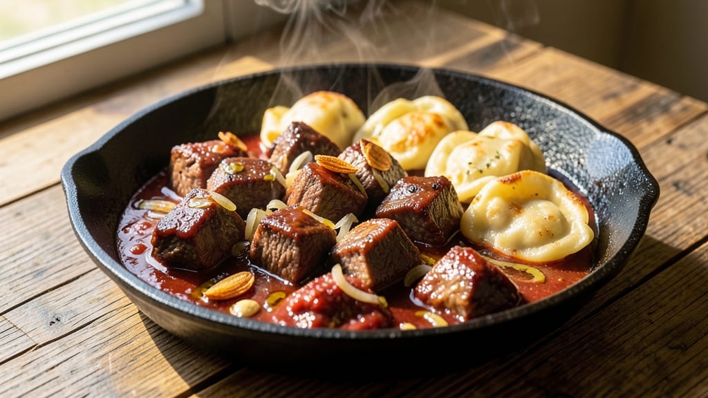 Baltimore Sour Beef and Dumplings Recipe: Slow-Braised Richness With Fluffy Drop Dumplings