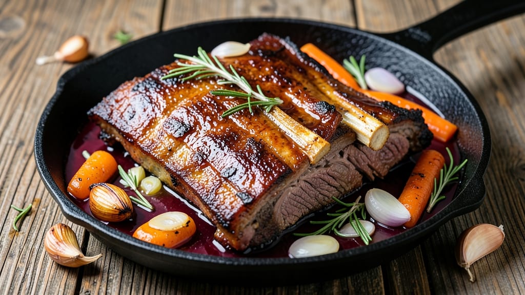 Beef Back Ribs Braised Recipe: Slow-Smoked Tenderness with Caramelized Fond