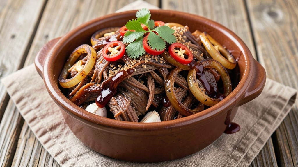 BBQ Pulled Beef Crock Pot Recipe: Smoky-Sweet Fall-Apart Tender in 6 Hours
