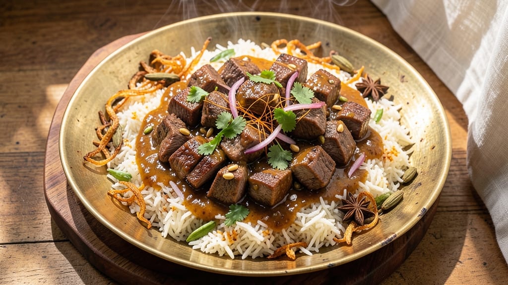 Beef Biriyani Recipe in Malayalam: Fragrant Spiced Rice and Beef One-Pot Masterpiece