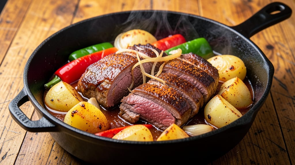 Beef and Potato Goulash Recipe: Paprika-Rich Stew That Simmers to Perfect Threads