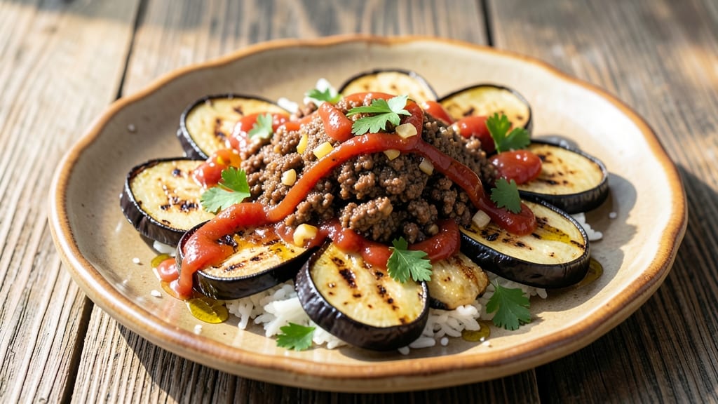 Aubergine and Minced Beef Recipe: Eggplant’s Silky Bite Meets Spiced Meat