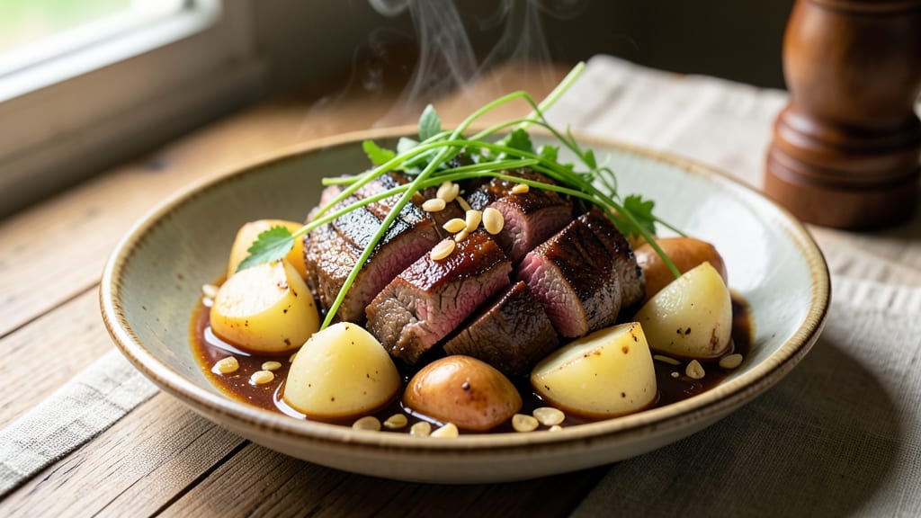 Beef and Potatoes Vietnamese Recipe: Fragrant Lemongrass Stew With Caramelized Crunch