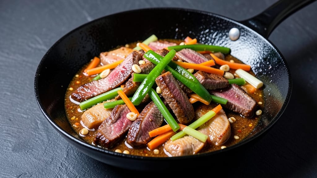 Beef And Pork Chop Suey Recipe: Wok-Fired Crunch With Silky Soy-Ginger Gloss