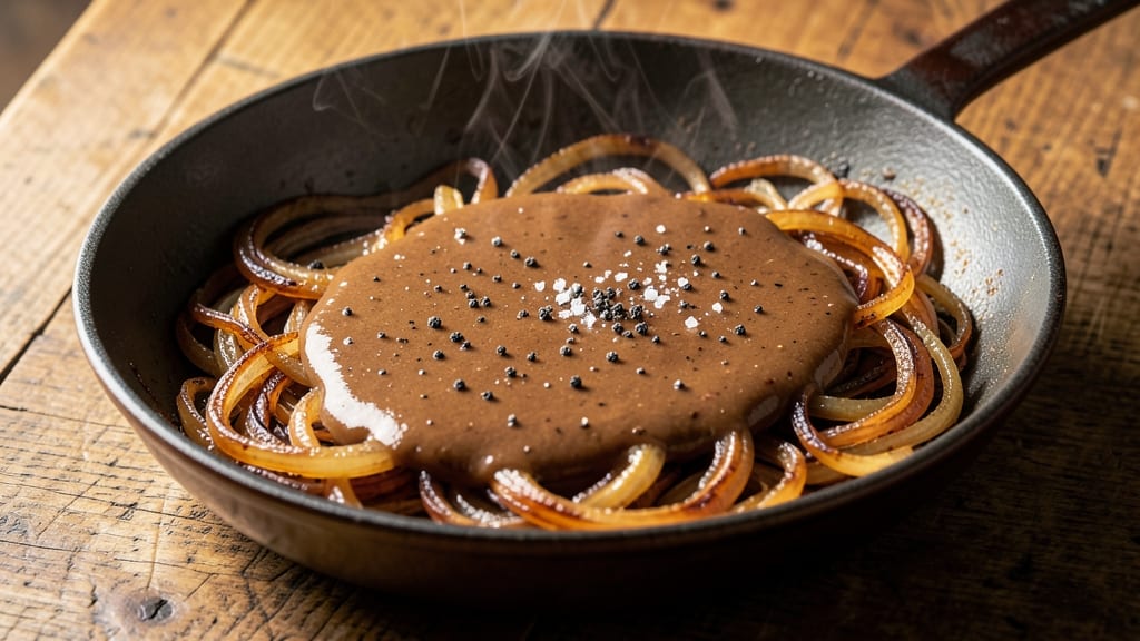 Beef and Onion Gravy Recipe: Rich Fond-Based Depth in 15 Minutes