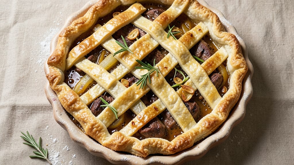 Beef and Ale Pie with Shortcrust Recipe: Rich Gravy and Flaky Layers in One Dish