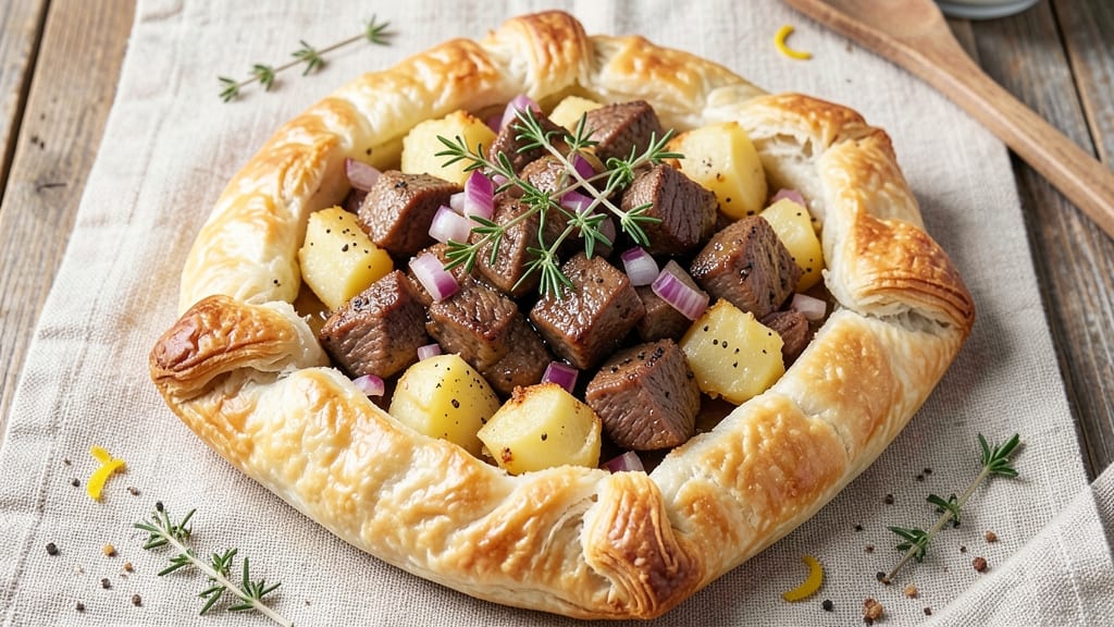 Beef and Potato Pasty Recipe: Flaky Layers and Savory Cornish Filling