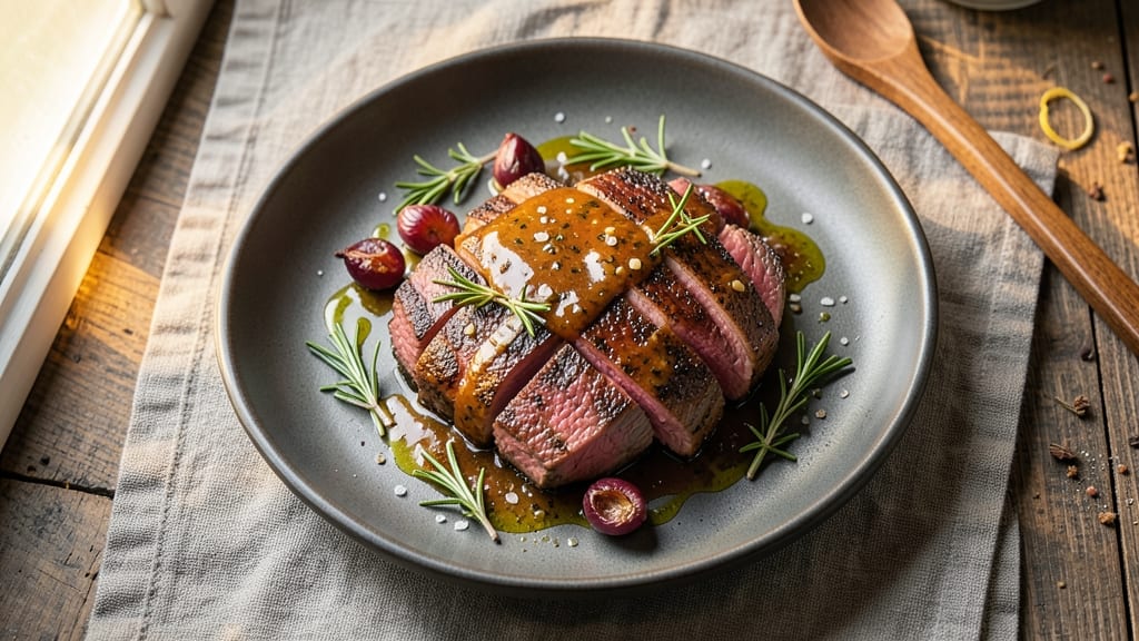 Alex Guarnaschelli's Beef Tenderloin Recipe: Herb-Crusted Roast With Perfect Pink Centers