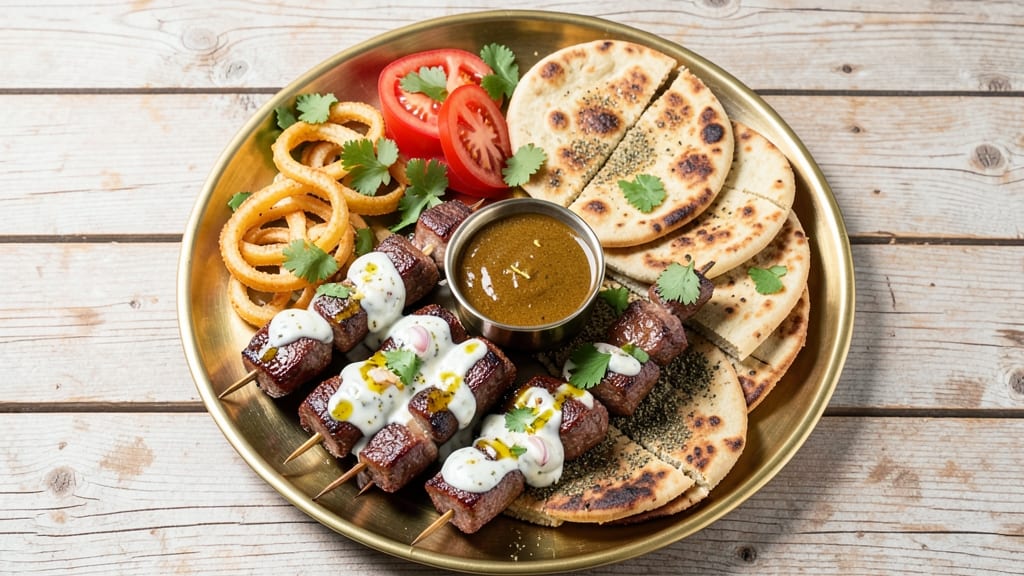 Afghani Beef Kebabs Recipe: Spiced Yogurt-Marinated Skewers With Charred Depth