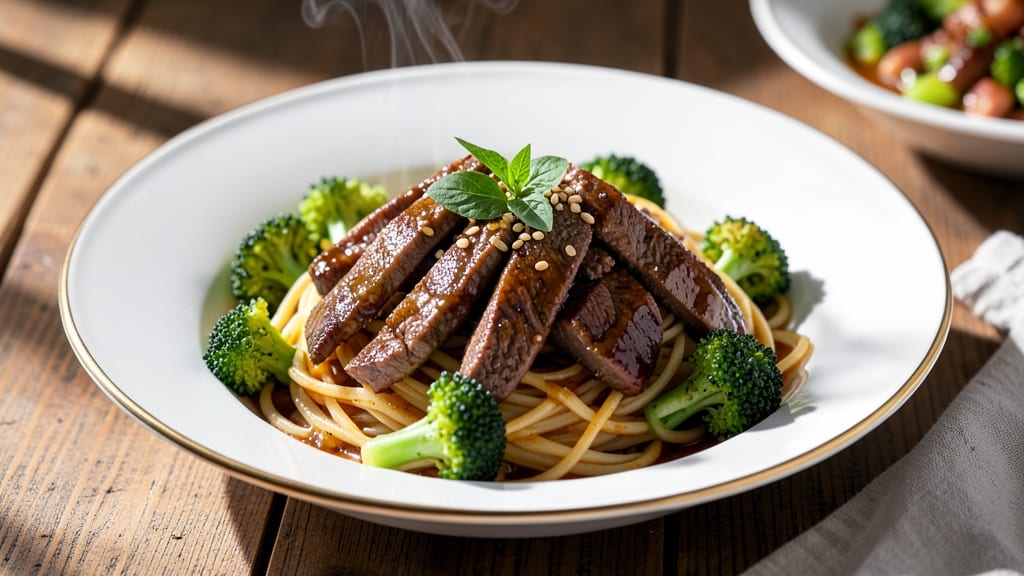 Beef and Broccoli Pasta Recipe: Wok-Sear Crunch Meets Silky Soy-Ginger Noodles