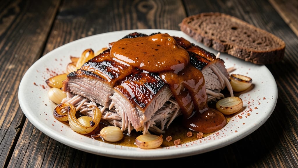 BBQ Pulled Beef Brisket Recipe: Smoky, Shatterproof Tenderness After 8 Hours