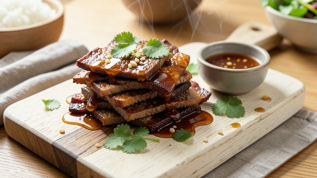 Air Fryer Teriyaki Beef Jerky Recipe: Smoky-Sweet Crackle in 20 Minutes