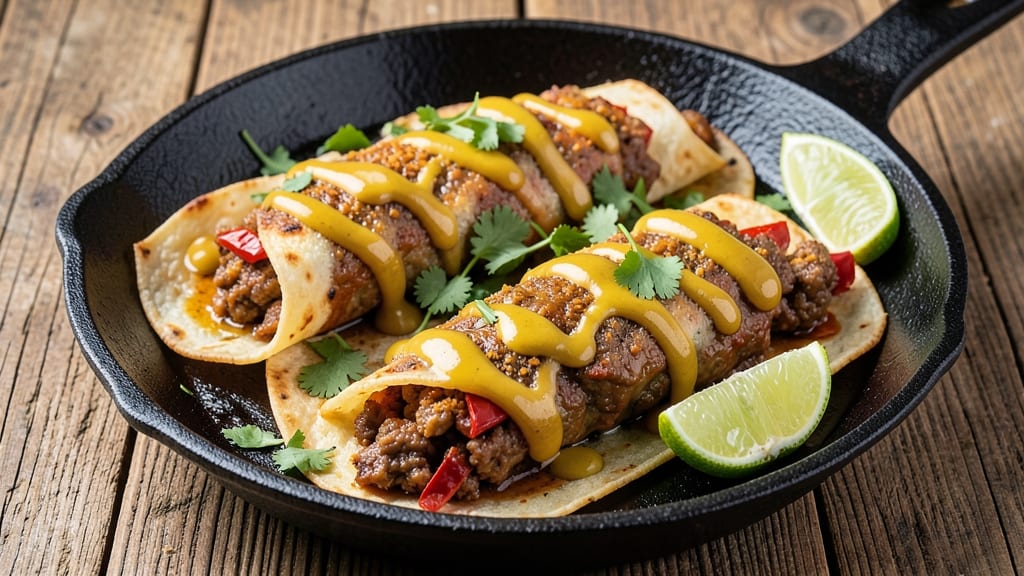 Bajan Beef Roti Recipe: Flaky Layers and Spiced Filling Fusion