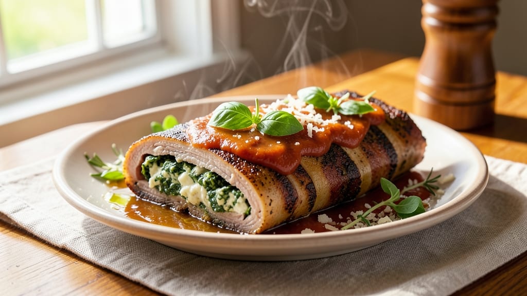Authentic Beef Braciole Recipe: Italian-Style Stuffed Meat Rolls With Herbed Filling