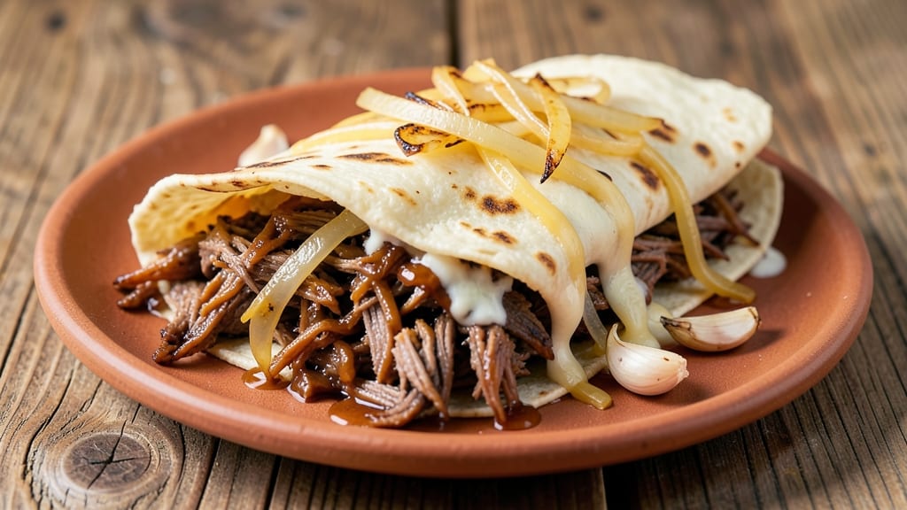 BBQ Beef Burrito Recipe: Smoky-Spiced Tortilla Wraps With Melted Cheese Rivers
