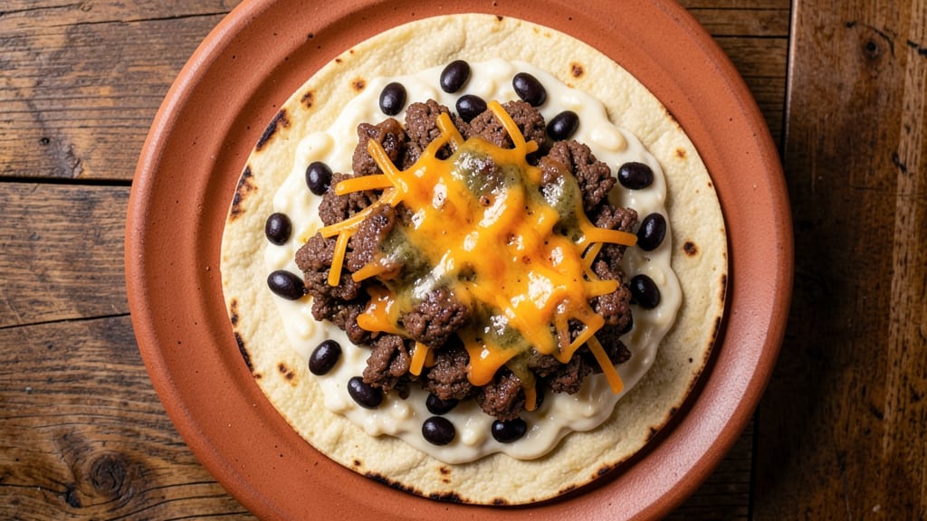 Beef and Bean Quesadillas Recipe: Spiced Tortilla Sandwiches With Hearty Filling